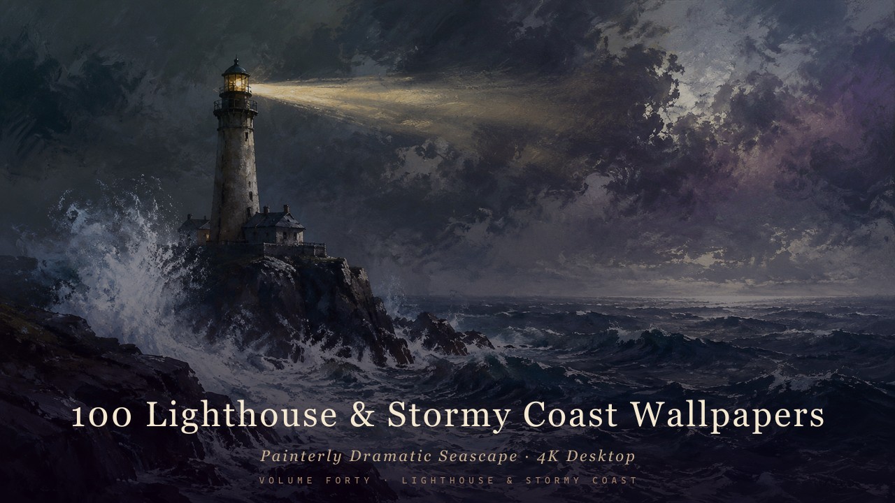 Painterly Dramatic Seascape