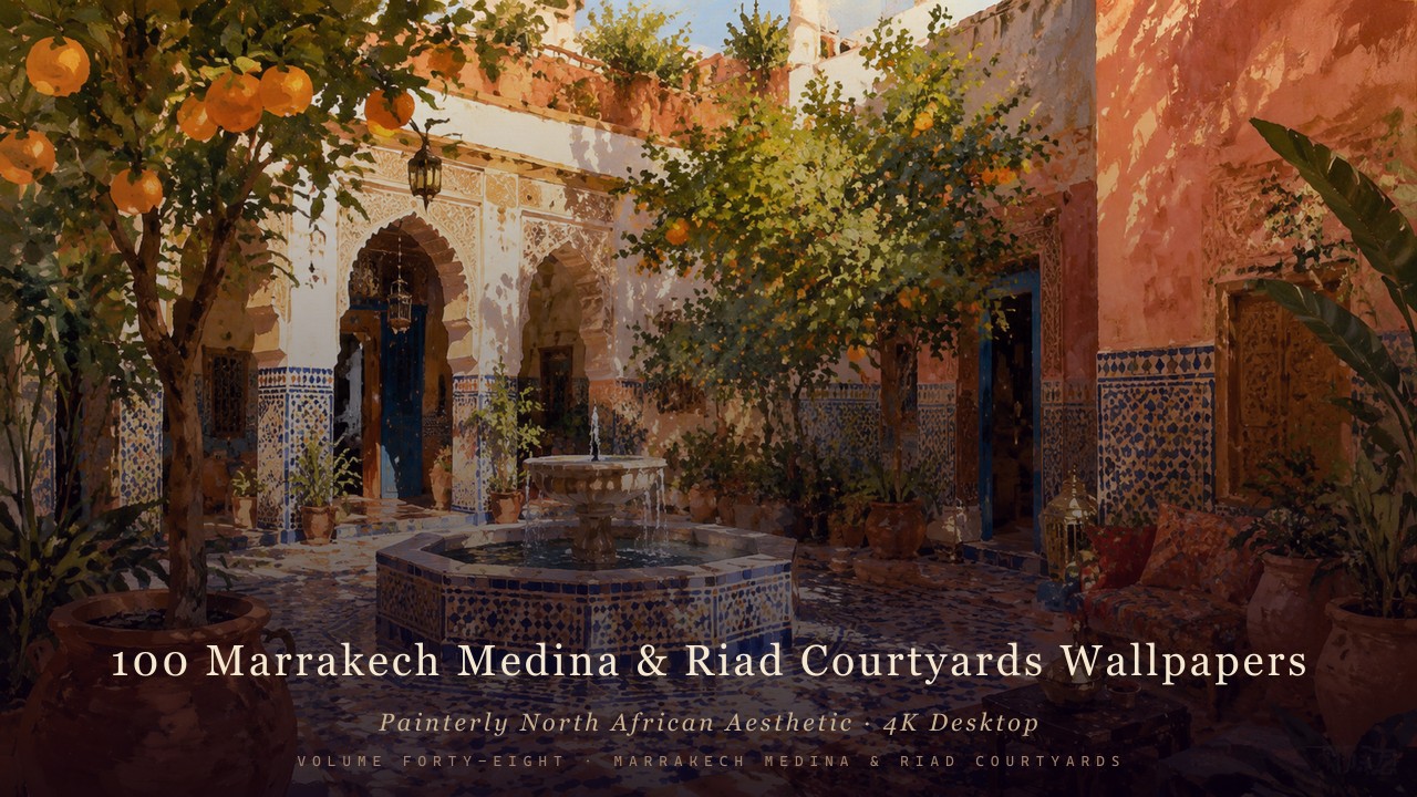 Painterly North African Aesthetic