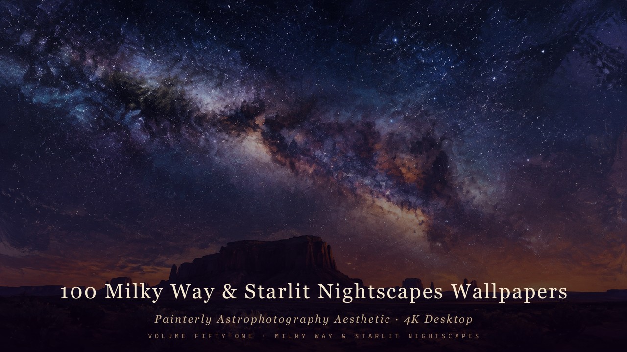 Painterly Astrophotography Aesthetic