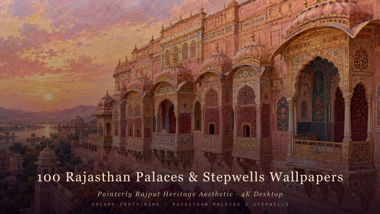 Painterly Rajput Heritage Aesthetic