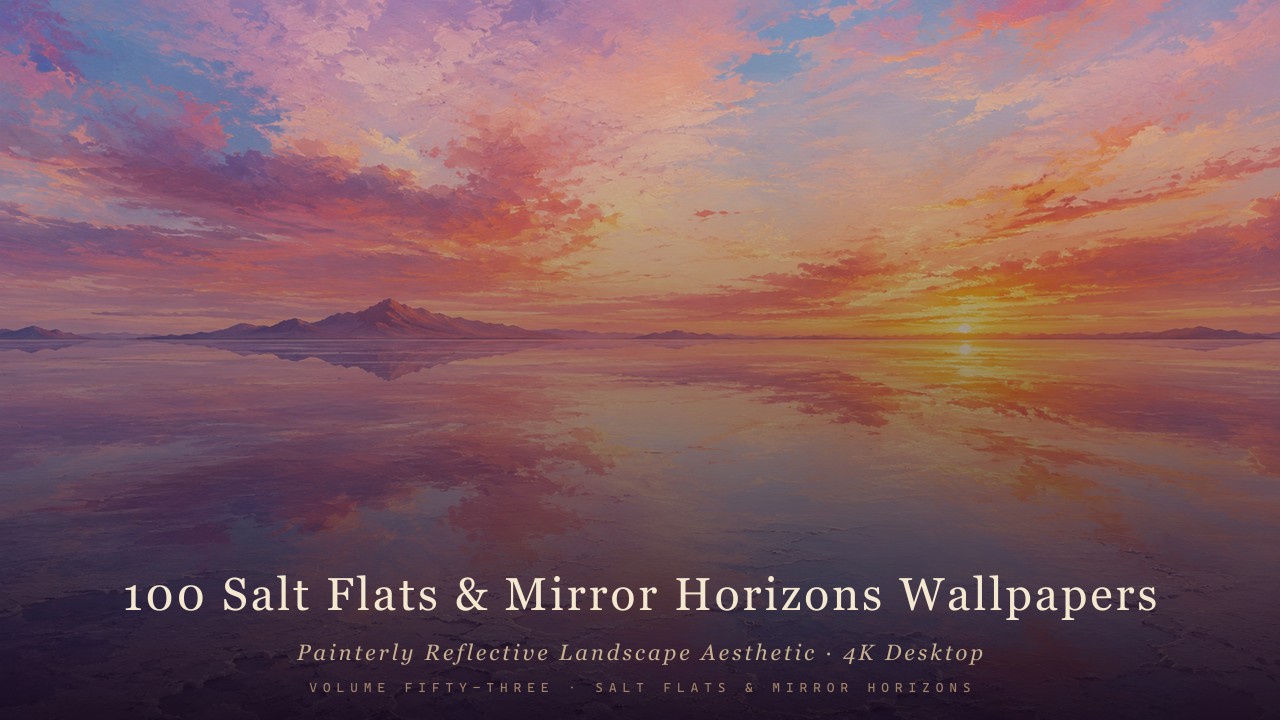 Painterly Reflective Landscape Aesthetic