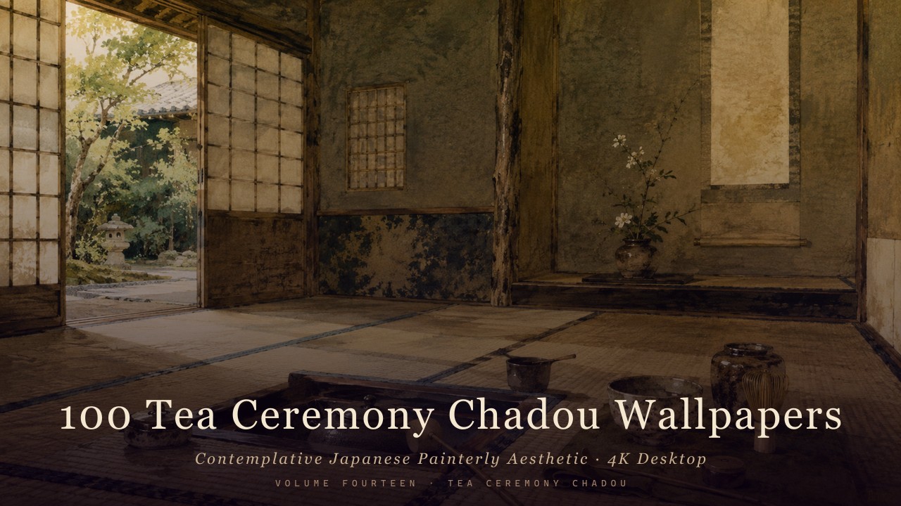 Contemplative Japanese Painterly Aesthetic