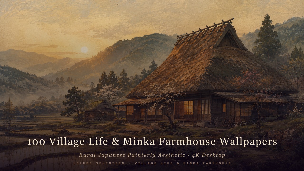 Rural Japanese Painterly Aesthetic